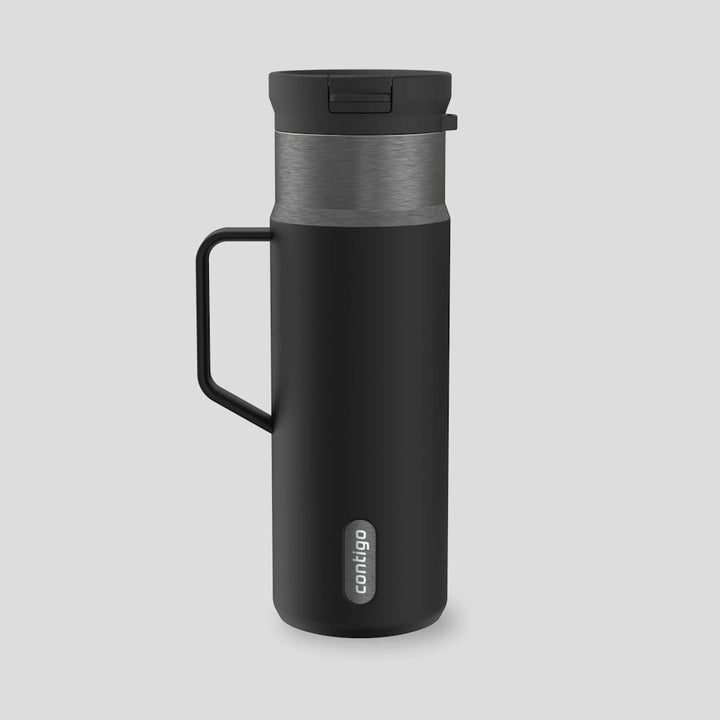 20 oz SnapSeal™ Bottle w/Handle - Licorice Gunmetal [W988Y] [0K9D0]